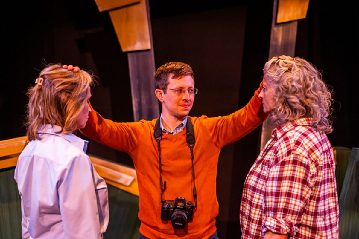 Susan Riley-Stevens, Mason Rosenthal, and Janis Dardaris at 