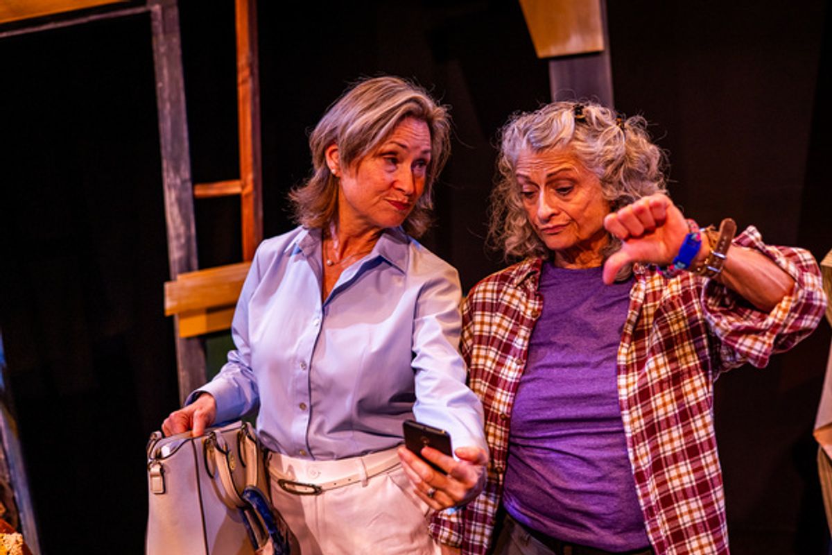 Susan Riley-Stevens and Janis Dardaris at 