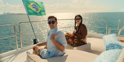 Dan Levy and Taylor Ortega  Photo