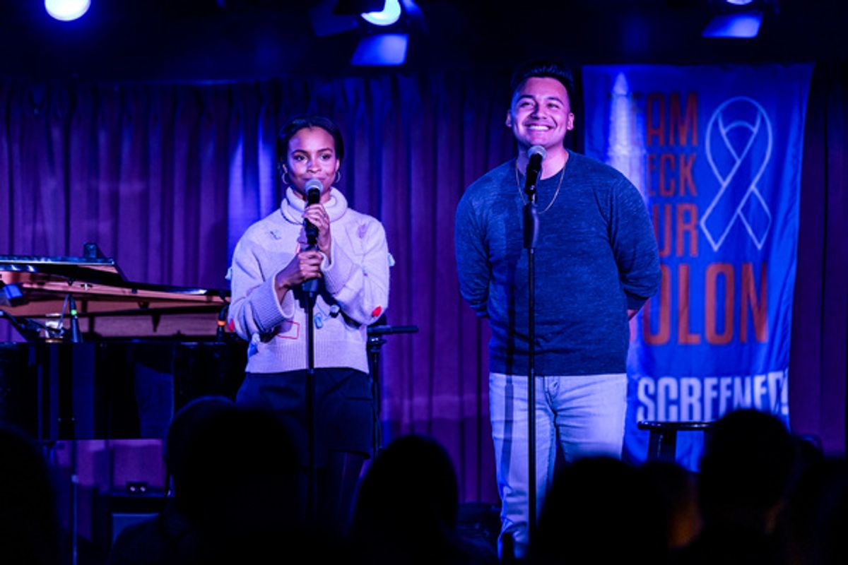 Morgan Siobhan Green and J. Antonio Rodriguez at 