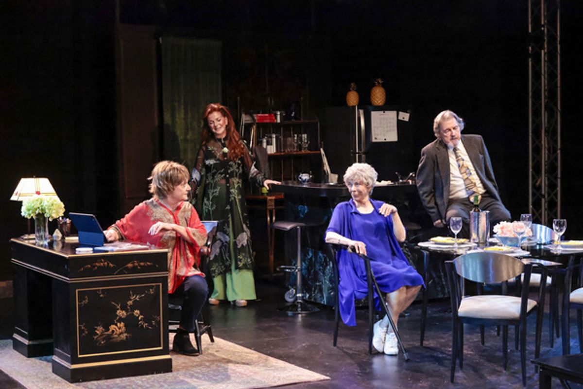 Becky London, Nellie O'Brien, Carolyn Michel and Don Walker at 