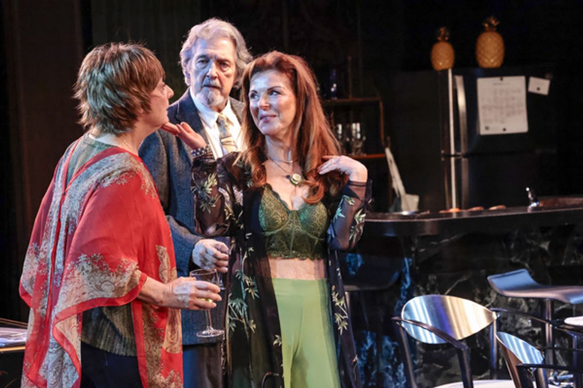 Becky London, Don Walker and Nellie O'Brien at 