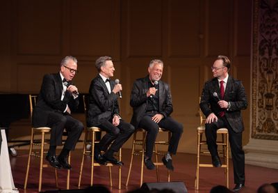 Billy Stritch, Jim Caruso, Clint Holmes, Billy Hartung Photo