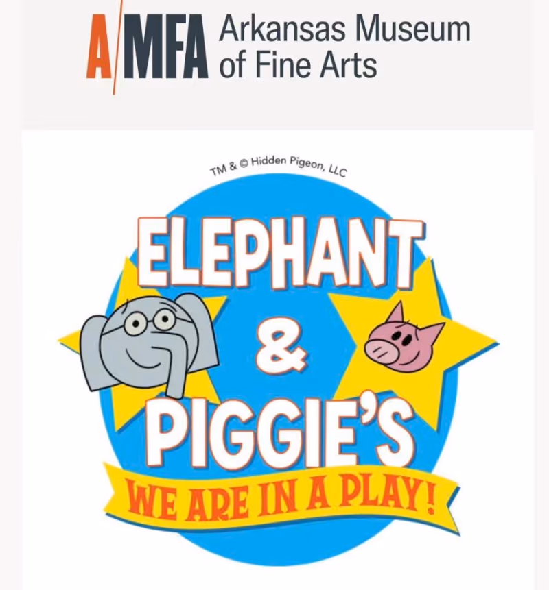 Review: ELEPHANT & PIGGIE'S 'WE ARE IN A PLAY!' at Arkansas Museum Of Fine Arts in Little Rock Image