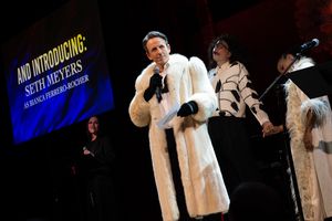 Seth Meyers, Jeff Hiller and Amber Ruffin Photo