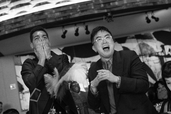 Matt Rogers and Bowen Yang Photo