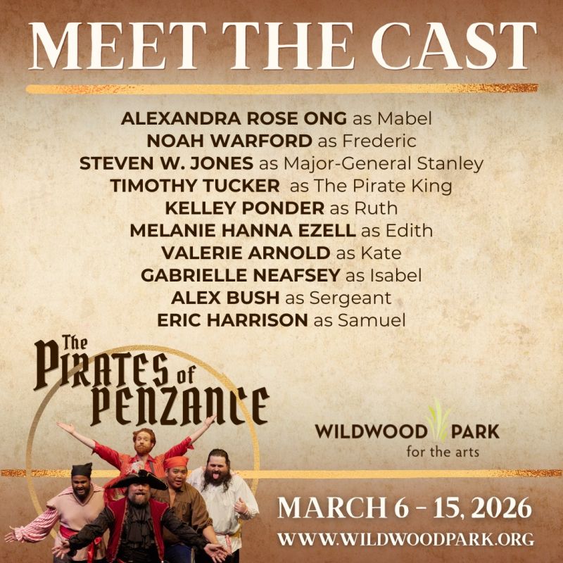 Review: GILBERT & SULLIVAN'S PIRATES OF PENZANCE at Wildwood Park For The Arts in Little Rock Image