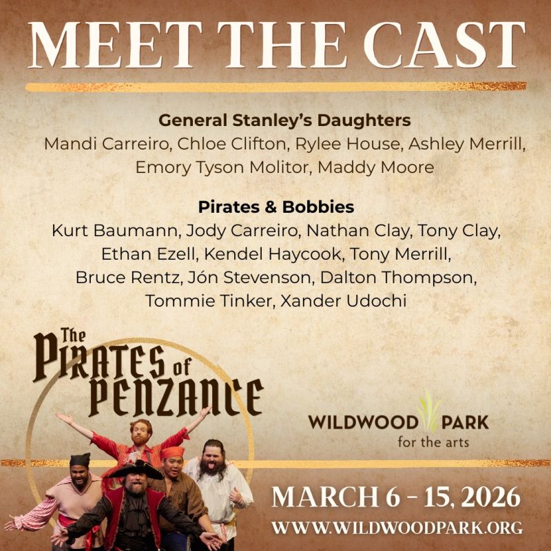 Review: GILBERT & SULLIVAN'S PIRATES OF PENZANCE at Wildwood Park For The Arts in Little Rock Image