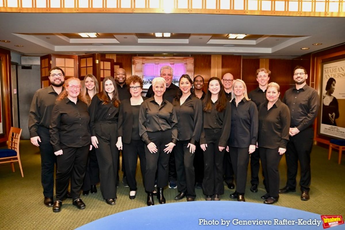 Essential Voices USA-John Schwab, Bailey Claffey, Eric Chiles, Michael Douris, Fay parris. John Vetere, Harry Carter, John Bowles
Front Row BethAnn Cohen, Noa Wind, Judith Clurman, Suzanne Julig, Jackie Berliant, Mika Marriott, Lyla Carter, Maria Schwab
 at 