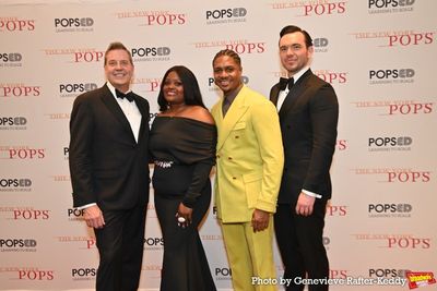 Steven Reineke, Nova Payton, Ephraim Sykes and Max Clayton Photo