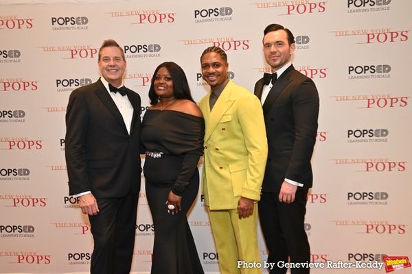 Steven Reineke, Nova Payton, Ephraim Sykes and Max Clayton Photo