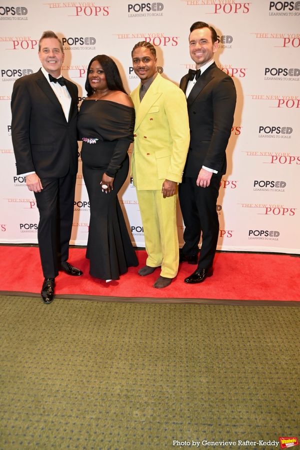 Steven Reineke, Nova Payton, Ephraim Sykes and Max Clayton Photo