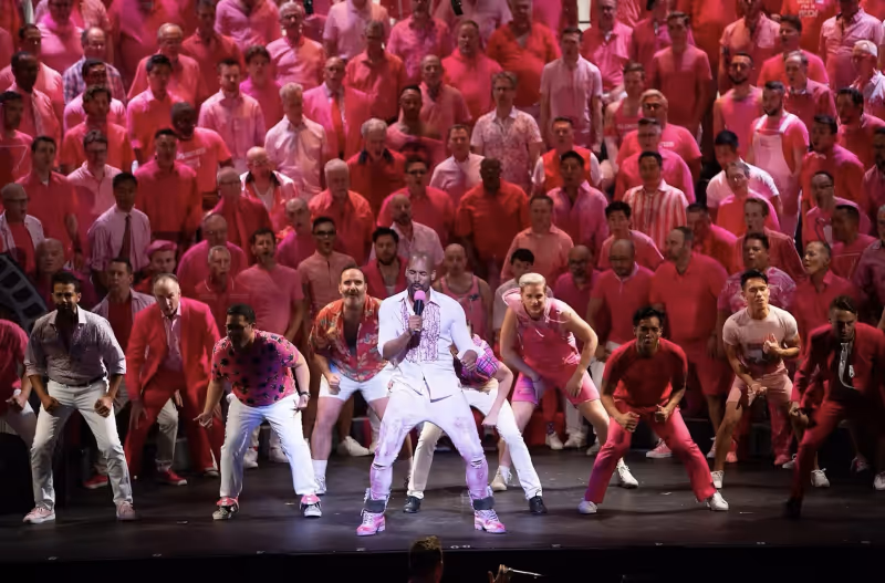 Melvin Robert and Nicole Heaston talk AND THE BEAT GOES ON at the Saban Theatre Image