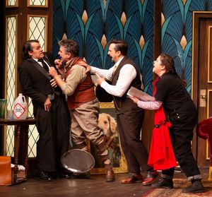 Travis Joe Dixon, Mark Gagliardi, Justin Michael Wilcox and Gabi Manoukian @ BroadwayWorld Travis Joe Dixon, Mark Gagliardi, Justin Michael Wilcox and Gabi Manoukian Photo