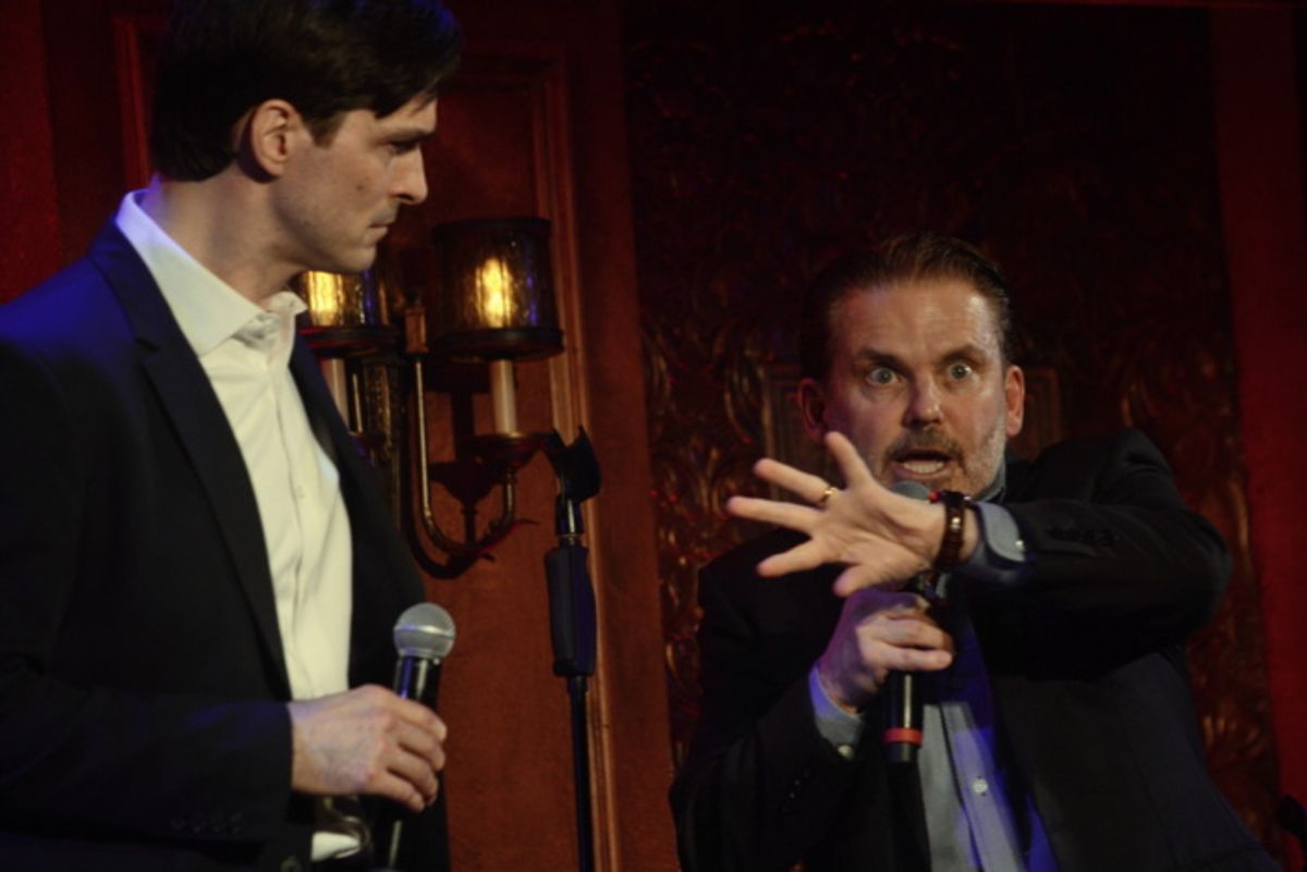 Paul Adam Schaefer and Robert Creighton. Photo credit: Maryann Lopinto at 