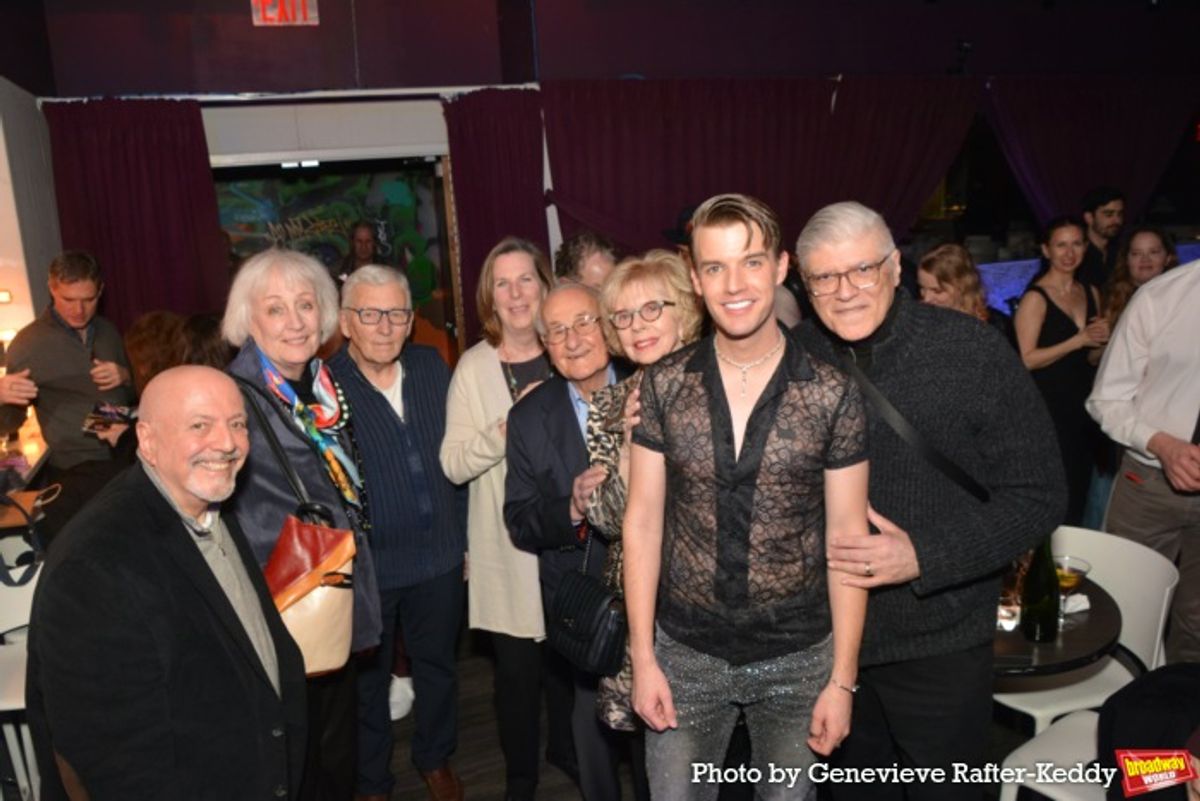 Mark William with Mark 'Fraver' Verlizzo, Joseph Ligammari and the Oronoque Village Family at 