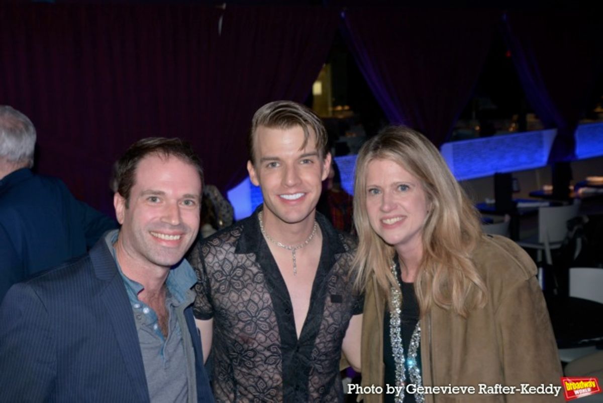 Ryan Spahn, Mark William and Liz Teeters at 