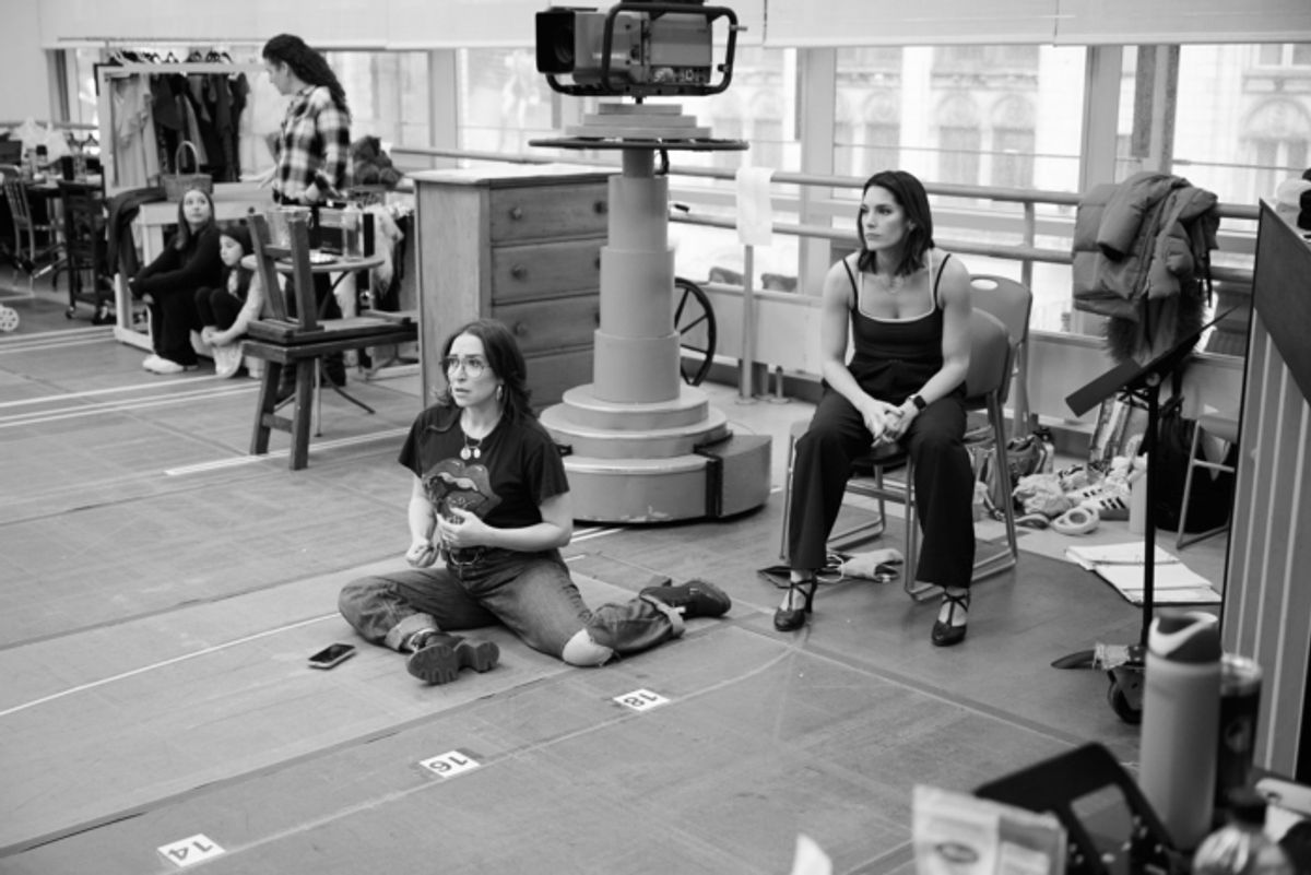 Jessica Vosk and Kelli Barrett at 