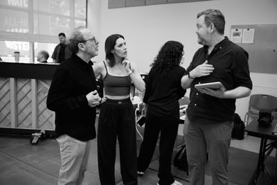 Lonny Price and Matt Cowart with Kelli Barrett Photo