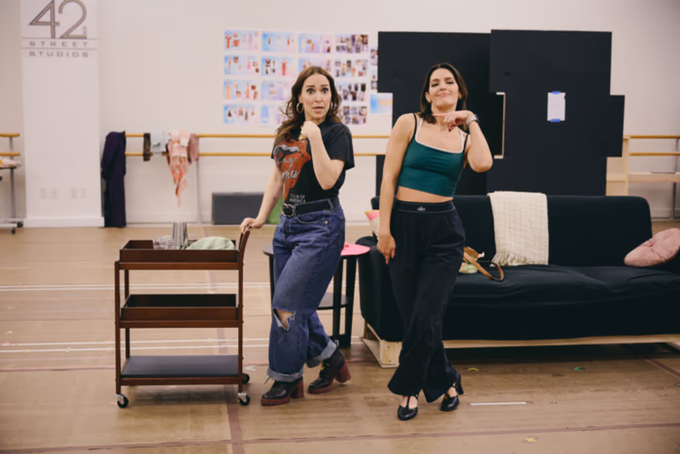 Photos: Jessica Vosk and Kelli Barrett in Rehearsals for BEACHES on Broadway  Image