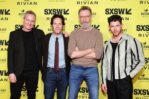 Peter McDonald, Paul Rudd, John Carney and Nick Jonas Photo