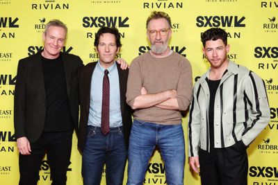 Peter McDonald, Paul Rudd, John Carney and Nick Jonas Photo