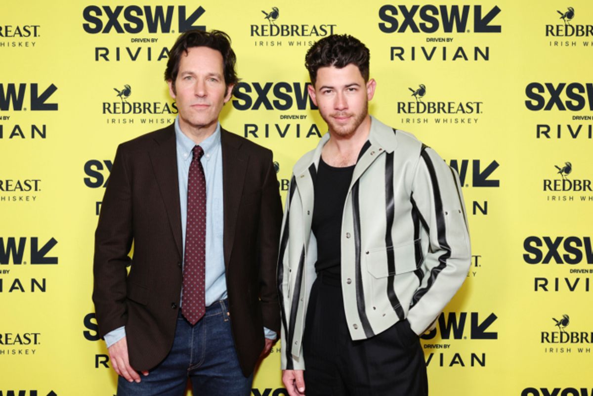 Paul Rudd and Nick Jonas at 