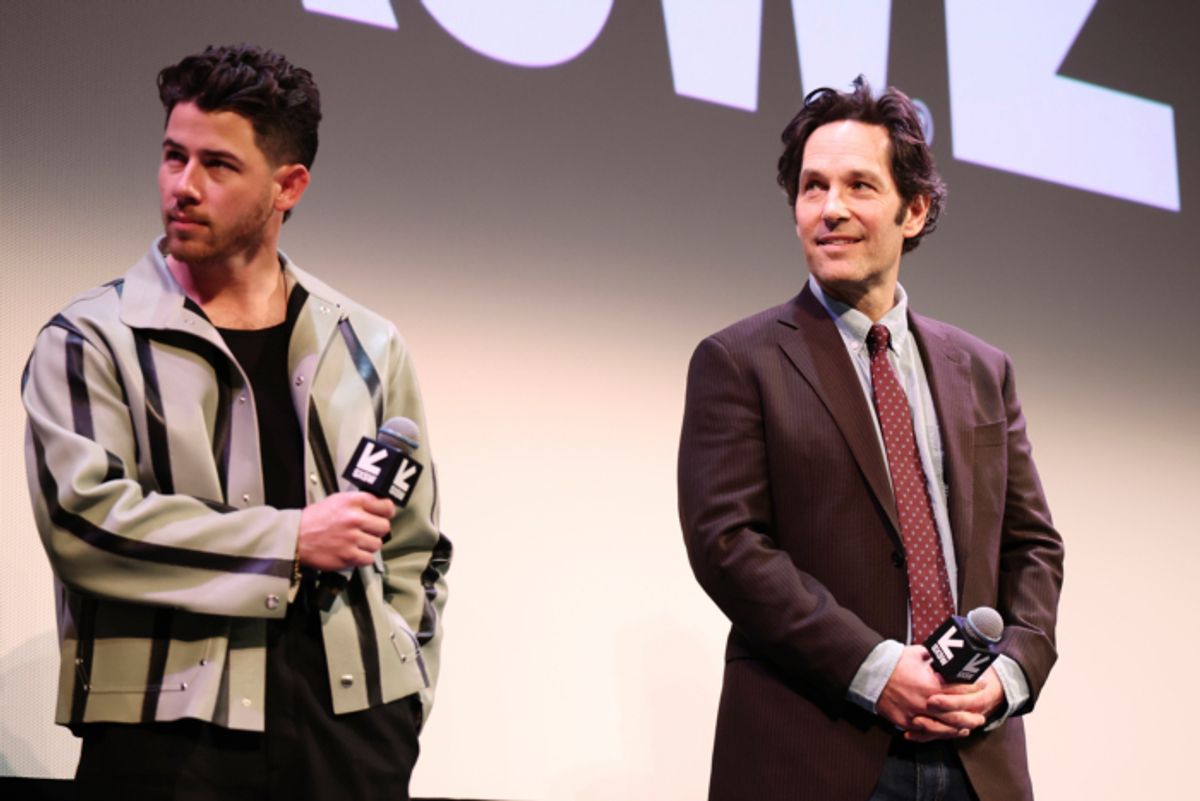 Nick Jonas and Paul Rudd at 