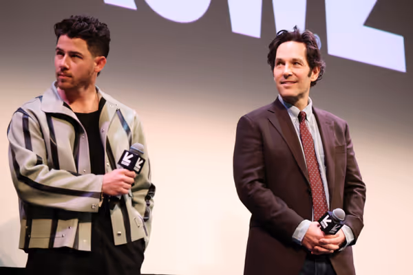 Nick Jonas and Paul Rudd Photo