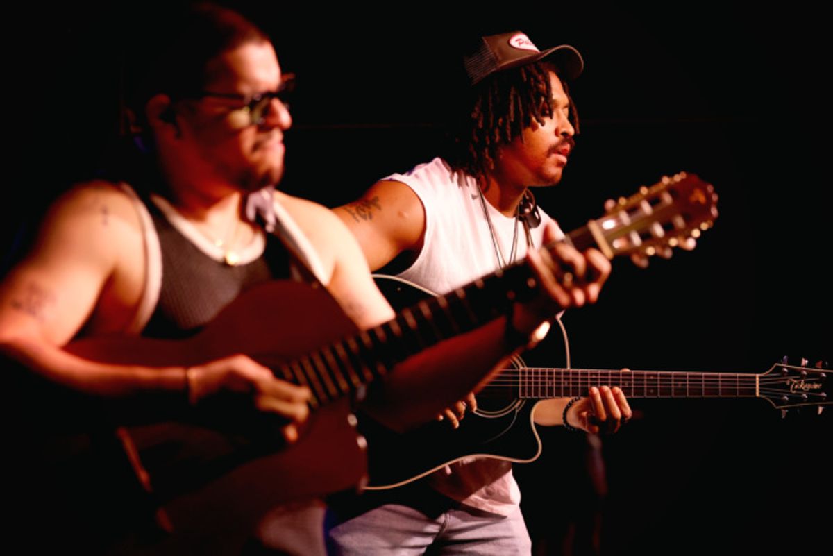 Brian Quijada and Nygel D. Robinson at 