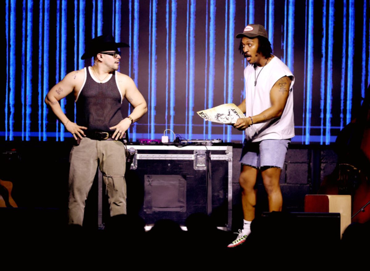 Brian Quijada and Nygel D. Robinson at 