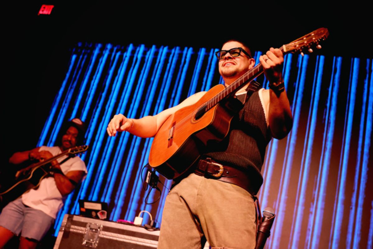 Nygel D. Robinson and Brian Quijada  at 