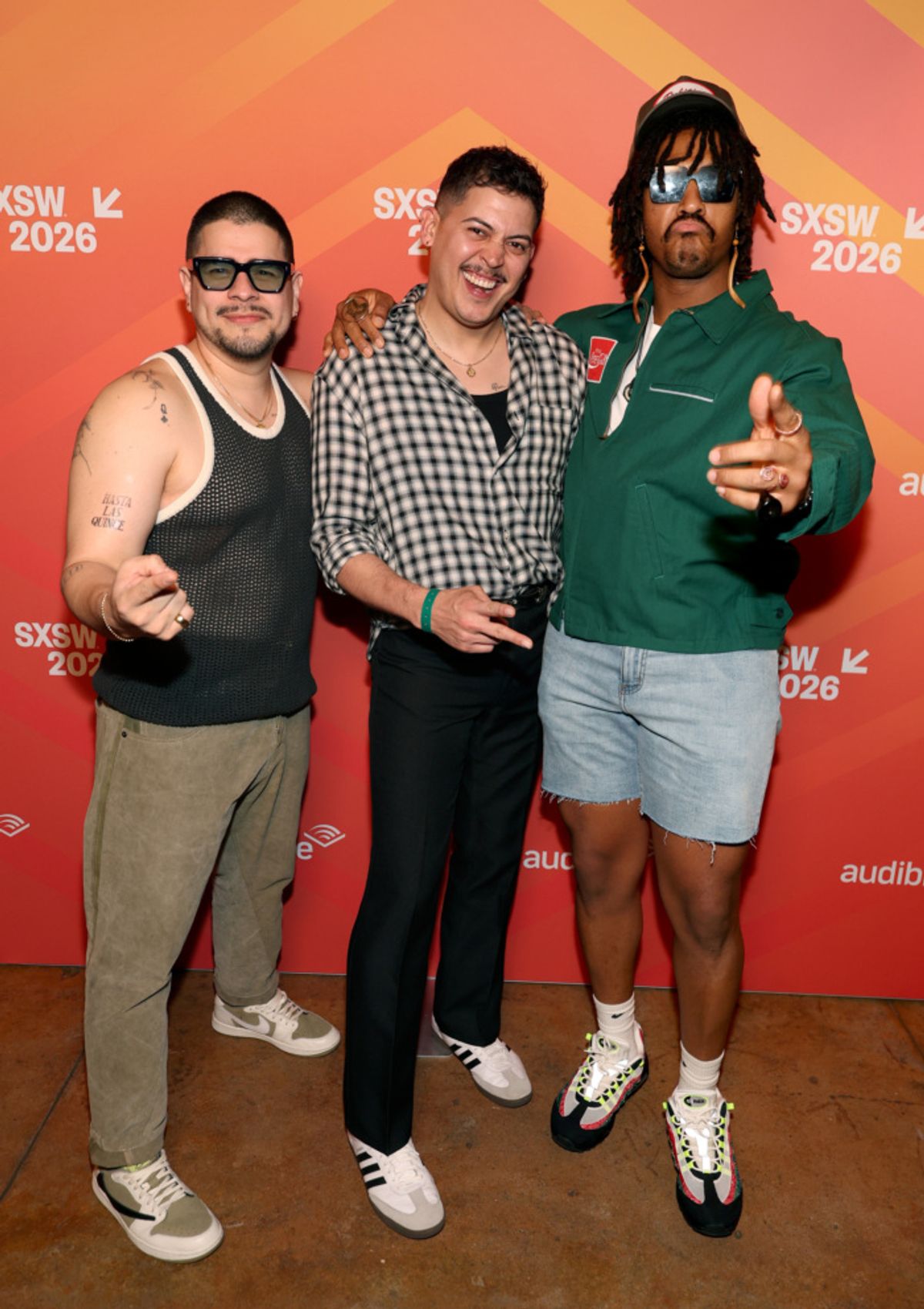 Brian Quijada, David Mendizábal and Nygel D. Robinson  at 