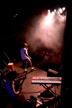 Brian Quijada and Nygel D. Robinson Photo