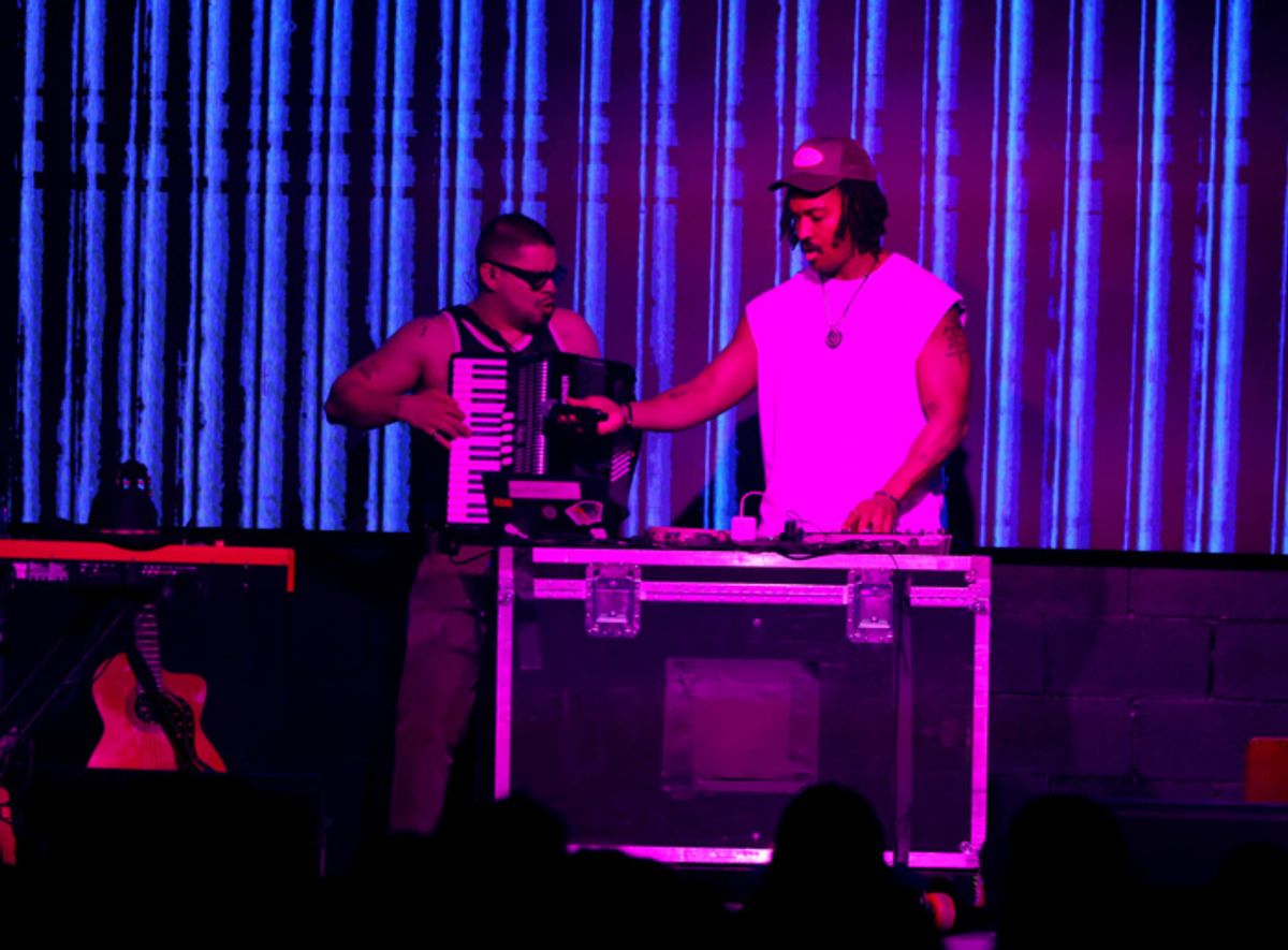 Brian Quijada and Nygel D. Robinson at 