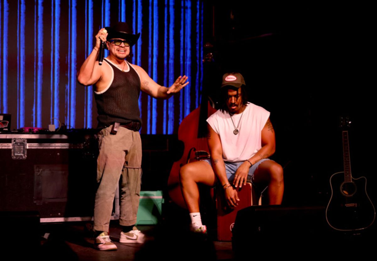 Brian Quijada and Nygel D. Robinson at 