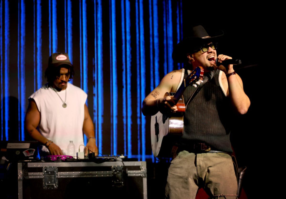 Nygel D. Robinson and Brian Quijada at 