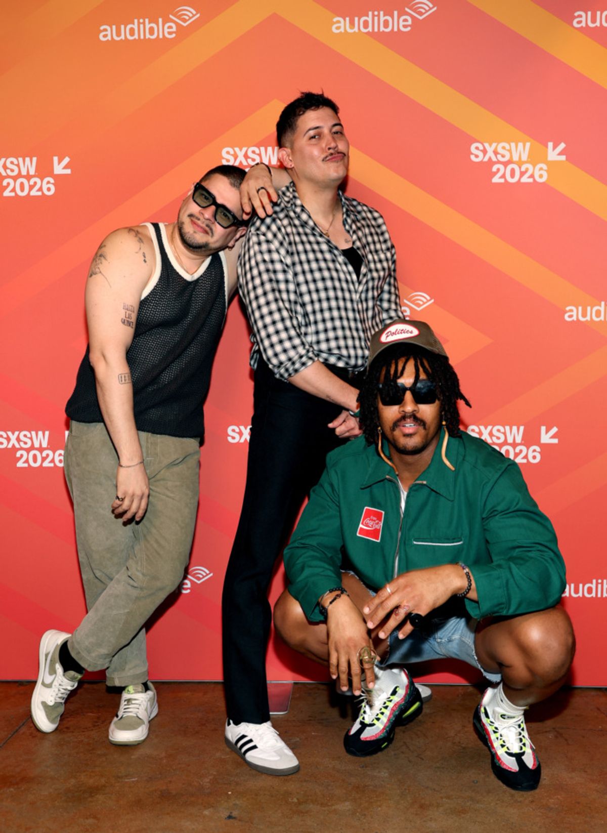 Brian Quijada, David Mendizábal and Nygel D. Robinson at 