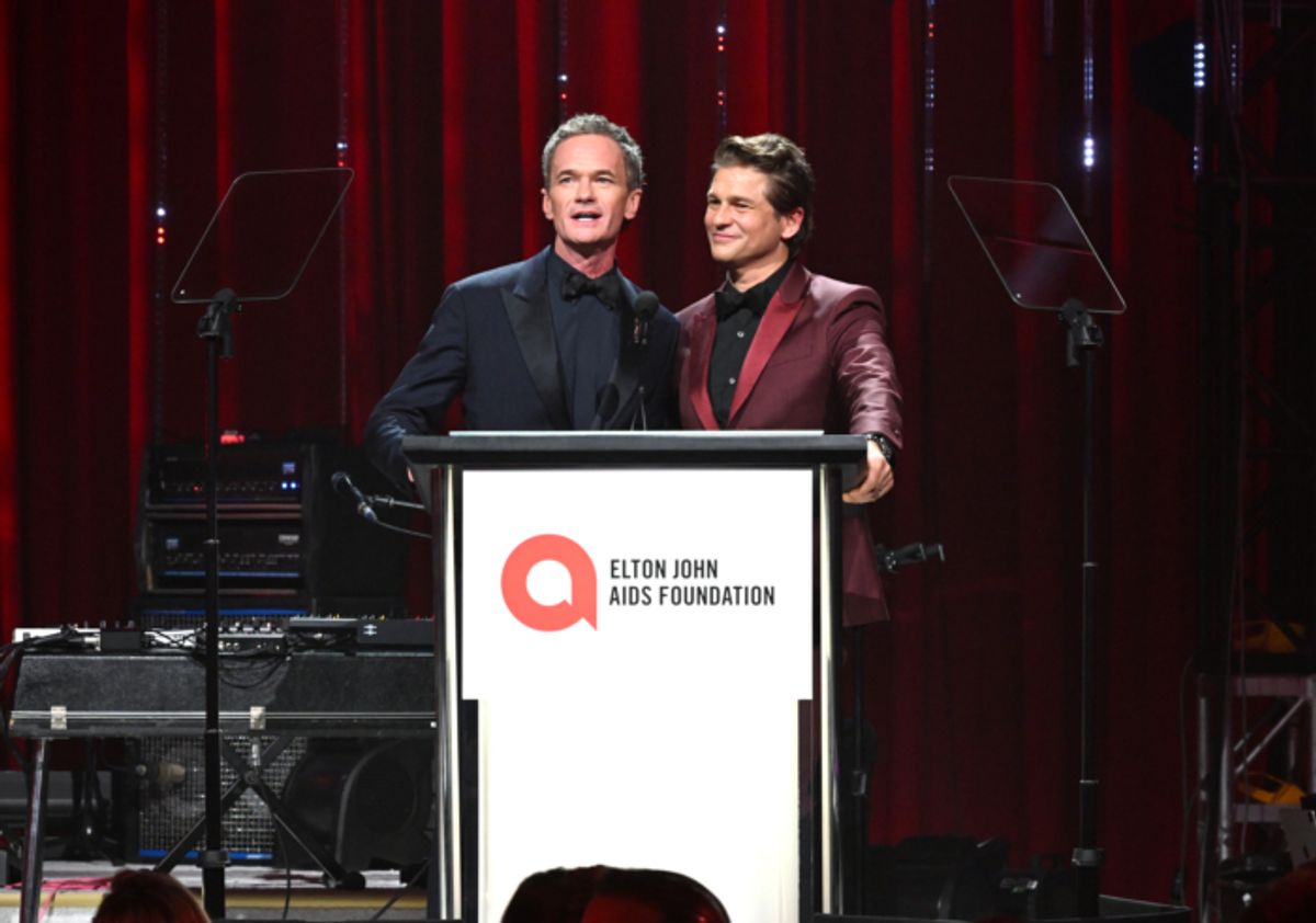 Neil Patrick Harris and David Burtka at 