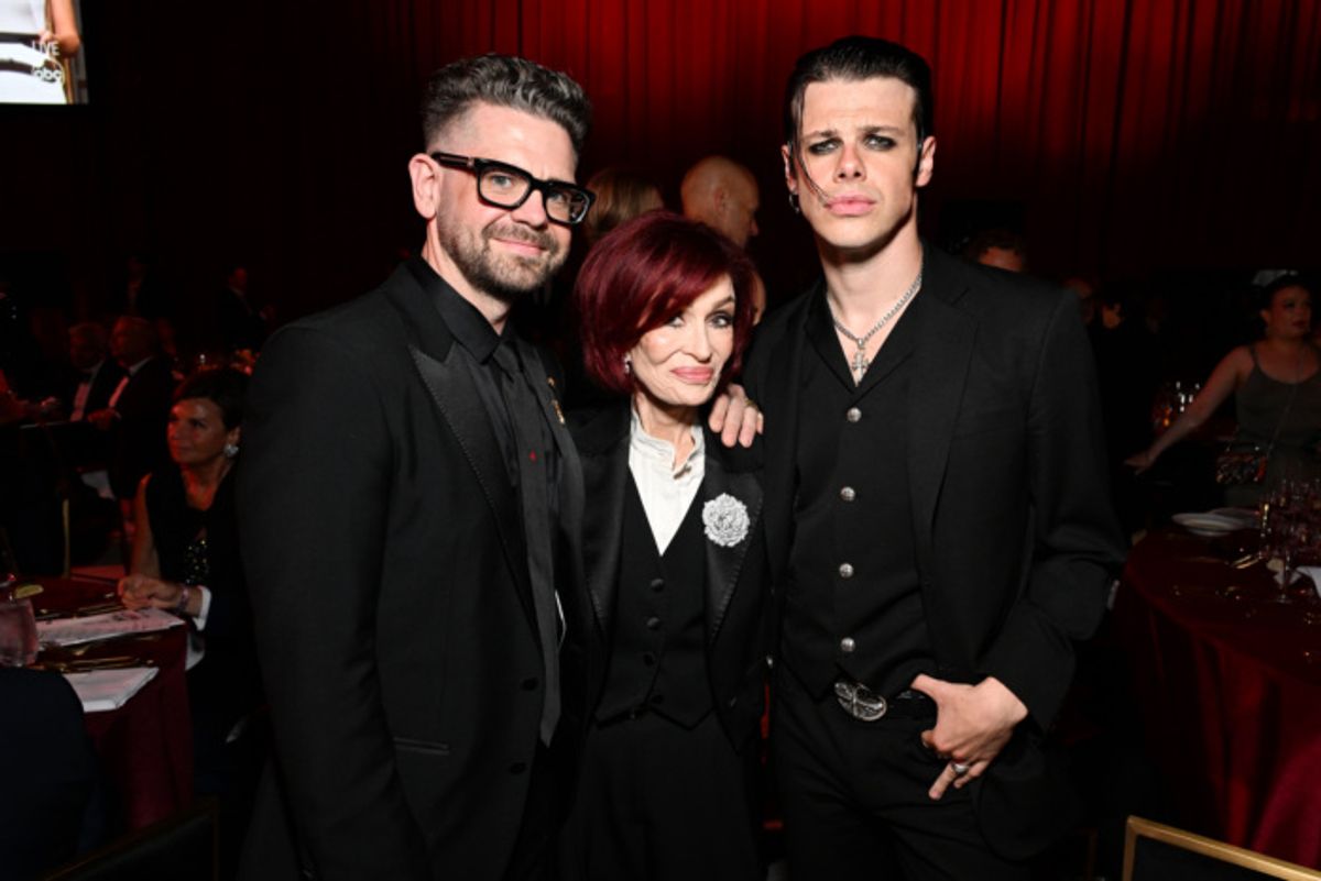 Jack Osbourne, Sharon Osbourne and Yungblud   at 