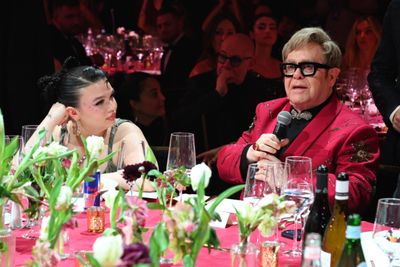 Lola Young and Elton John  Photo