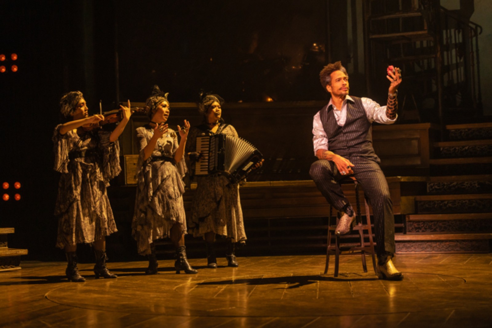 First Look: New HADESTOWN Cast Debuts with Joshua Colley, Jordan Tyson, and More Image