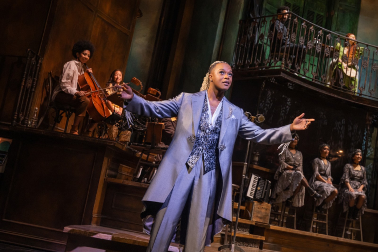 First Look: New HADESTOWN Cast Debuts with Joshua Colley, Jordan Tyson, and More Image