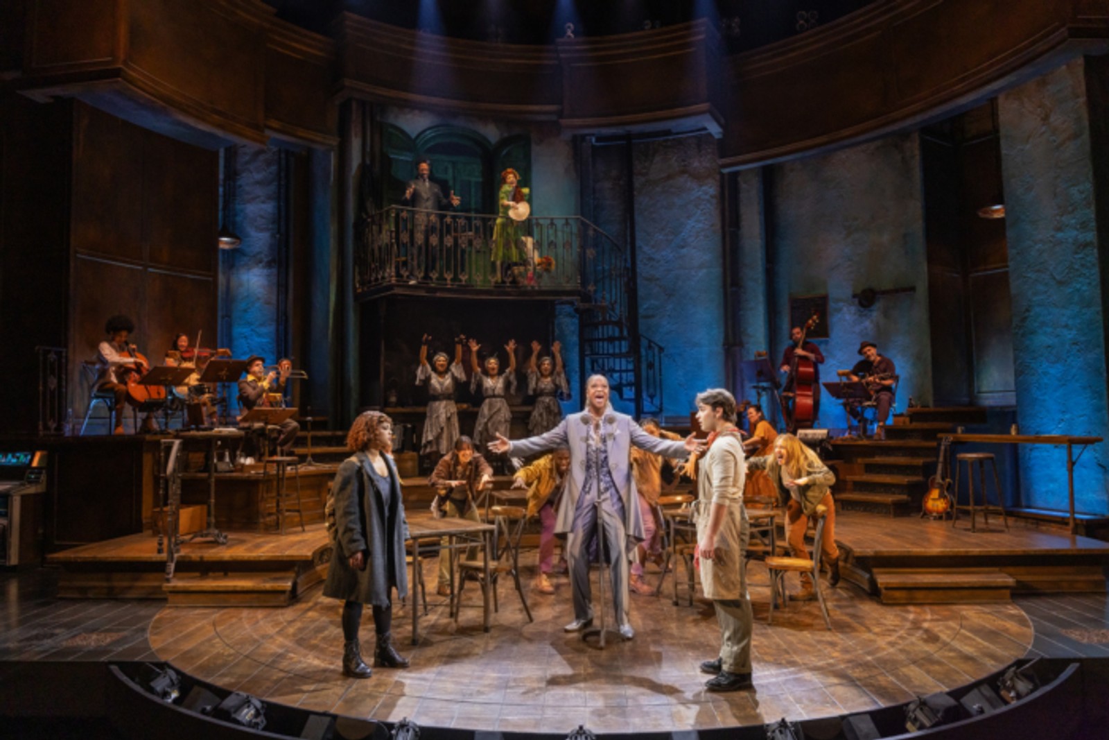 First Look: New HADESTOWN Cast Debuts with Joshua Colley, Jordan Tyson, and More Image