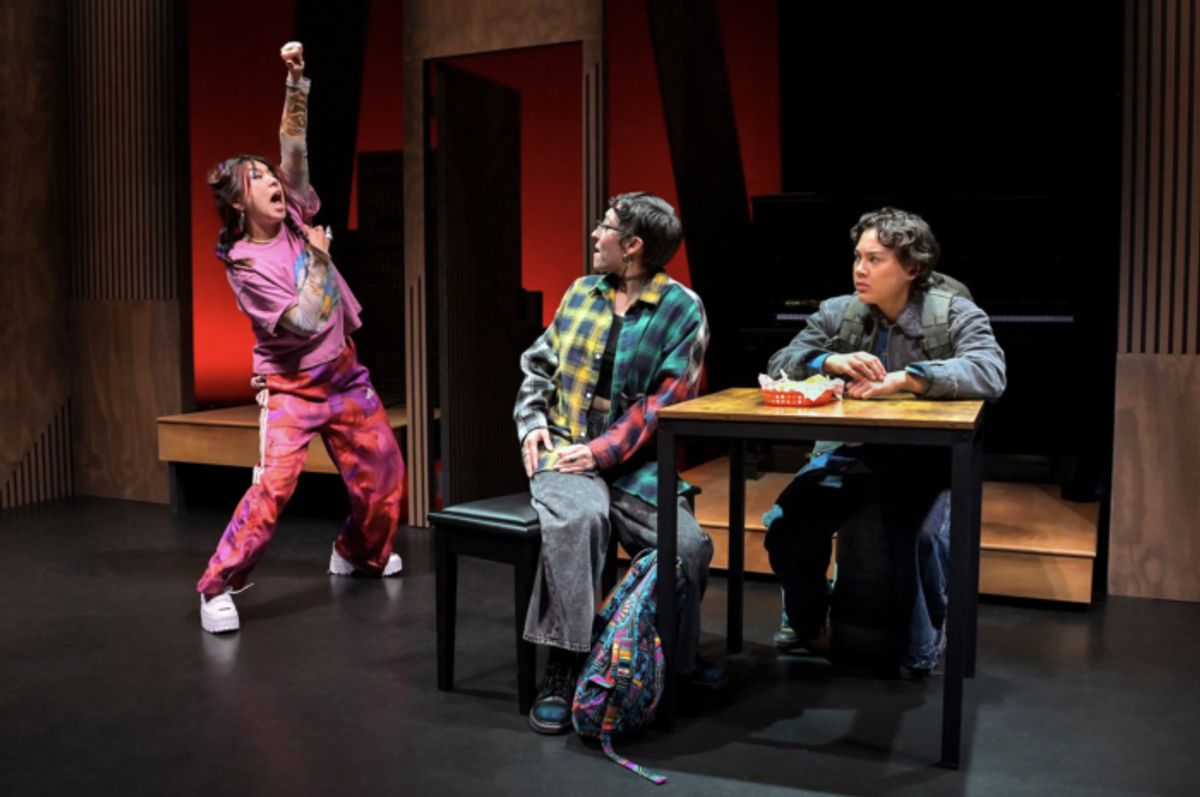 Yeena Sung, Gianna DiGregorio Rivera and Naomi Latta at 