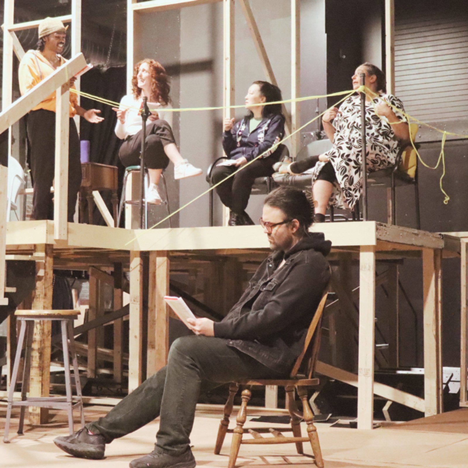 Photos: In Rehearsal For THE COMEUPPANCE at Wilbury Theatre Group — photo 5 of 9