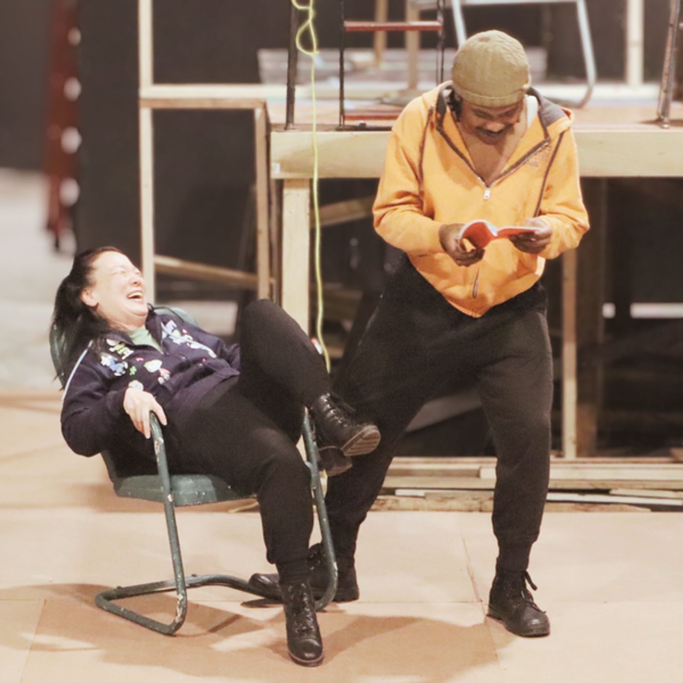 Photos: In Rehearsal For THE COMEUPPANCE at Wilbury Theatre Group Photos: In Rehearsal For THE COMEUPPANCE at Wilbury Theatre Group Image