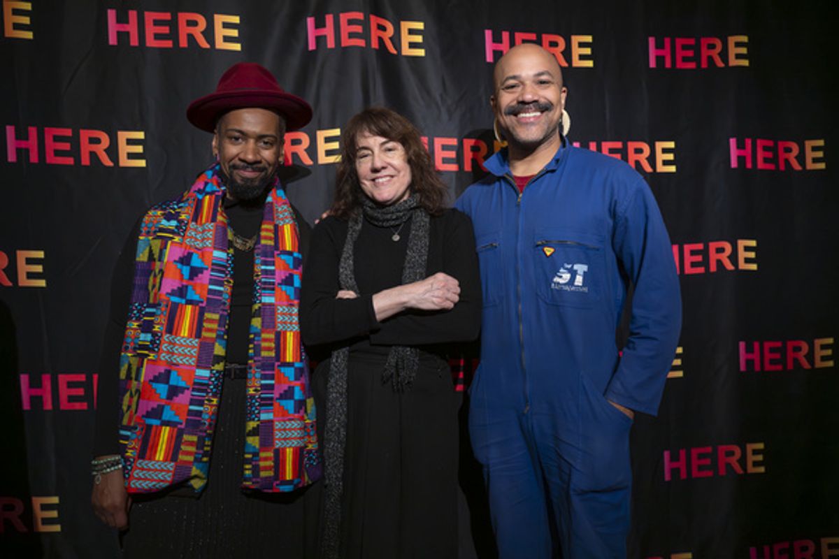 Joshua David Robinson, Mona Mansour, and Jesse Cameron Alick  at 