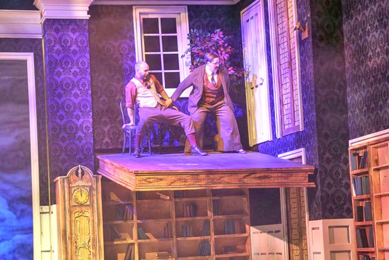 Review: THE PLAY THAT WENT WRONG at The White Theatre Image