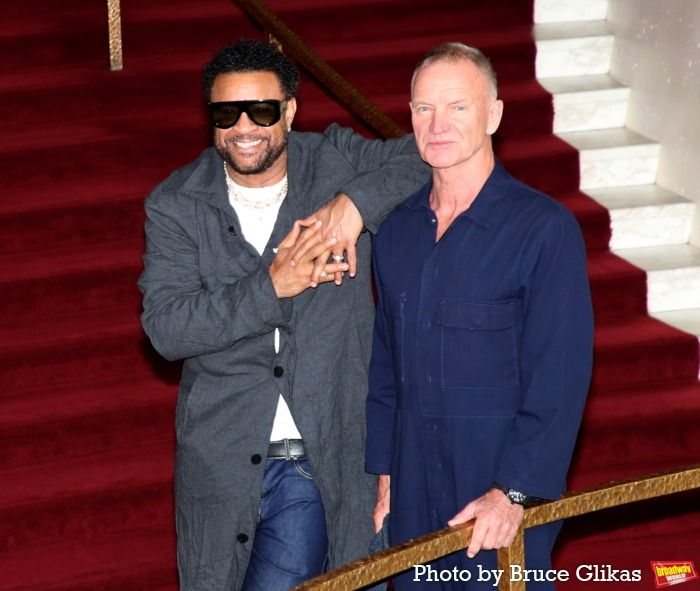 Photos: Sting & Shaggy Get Ready for THE LAST SHIP at the Met — photo 3 of 7